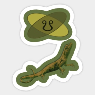 Ketu Lizard Sticker